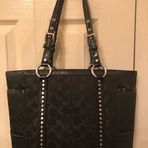 Coach monogram bag